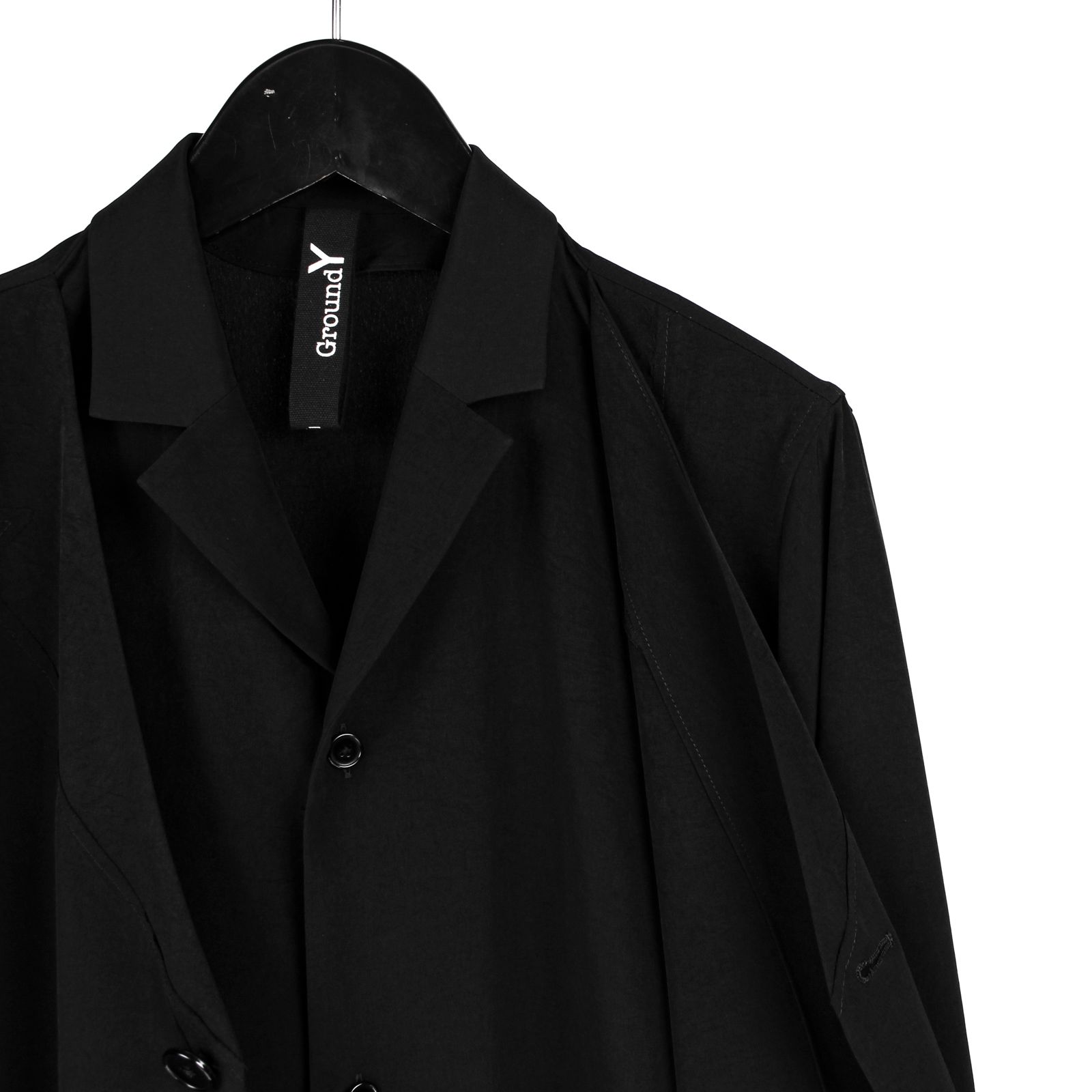 Illusionism open collar jacket / GJ-J01-500