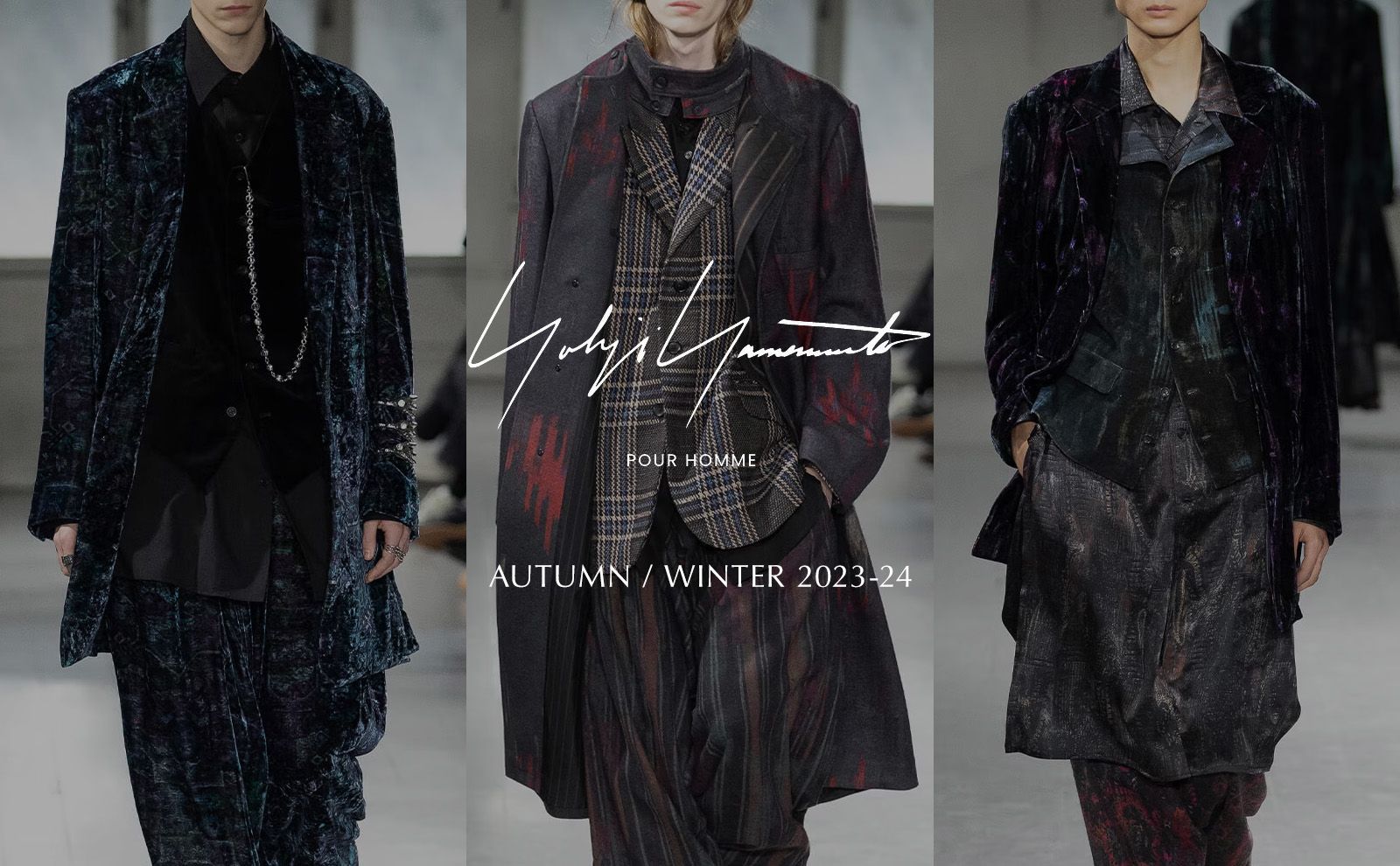 Yohji Yamamoto - 2023 AW | ALUBUS / RUFUS Yohji Yamamoto - 2023 AW | ALUBUS / RUFUS