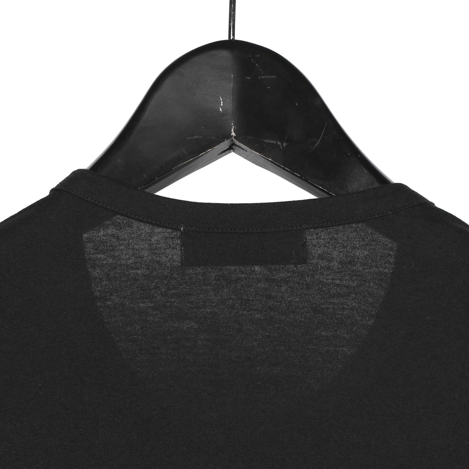 pour homme | 前開き脇マチ半袖 (メンズ) / 半袖シャツ・カットソー / ブラック / HK-T61-277