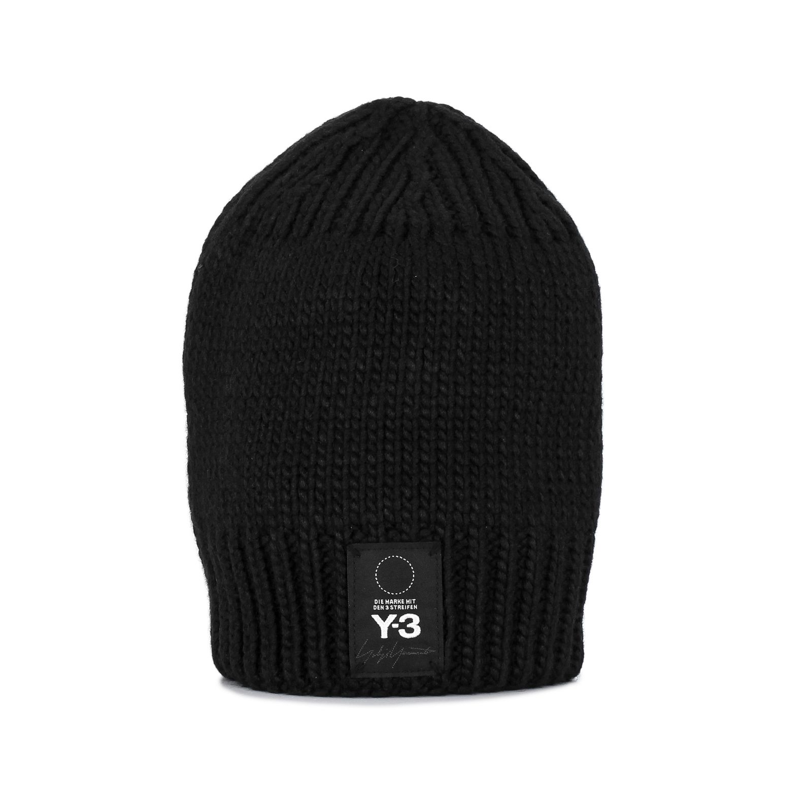 Y-3 KNIT BEANIE / DT0883-3-602 2019A/W collection【USED・Sランク〔未使用品〕】 定価 ¥15,400