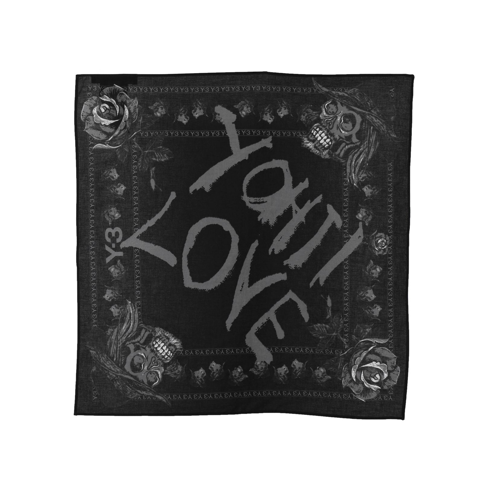 Y-3 BANDANA / DY9343-3-601 2019S/S collection【USED・Sランク〔未使用品〕】 定価 ¥ 6,050