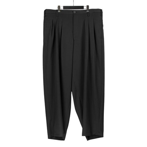 pour homme | 12本タックP (メンズ) / シワギャバ / ブラック / HL-P07-100