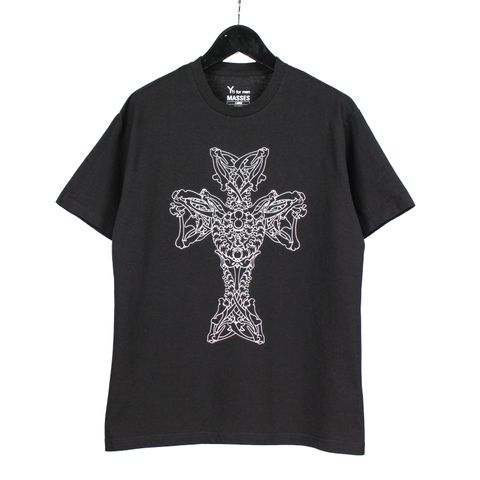 Y's for men × MASSES | SKULL PRINT T-SHIRT / 半袖Tシャツ (ユニセックス) / ブラック / ML-T70-991