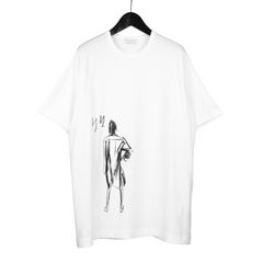 pour homme | プリント半袖A (メンズ) / ホワイト / HP-T60-993