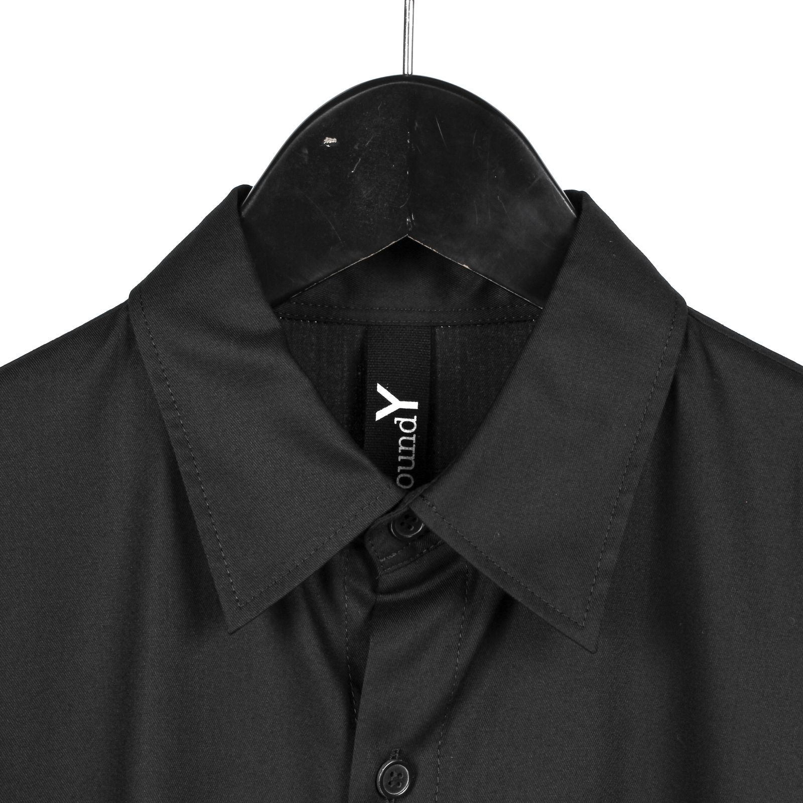 Ground Y |  SIDE SLIT SHIRT / シャツ・ブラウス (ユニセックス) / ブラック / GM-B02-209