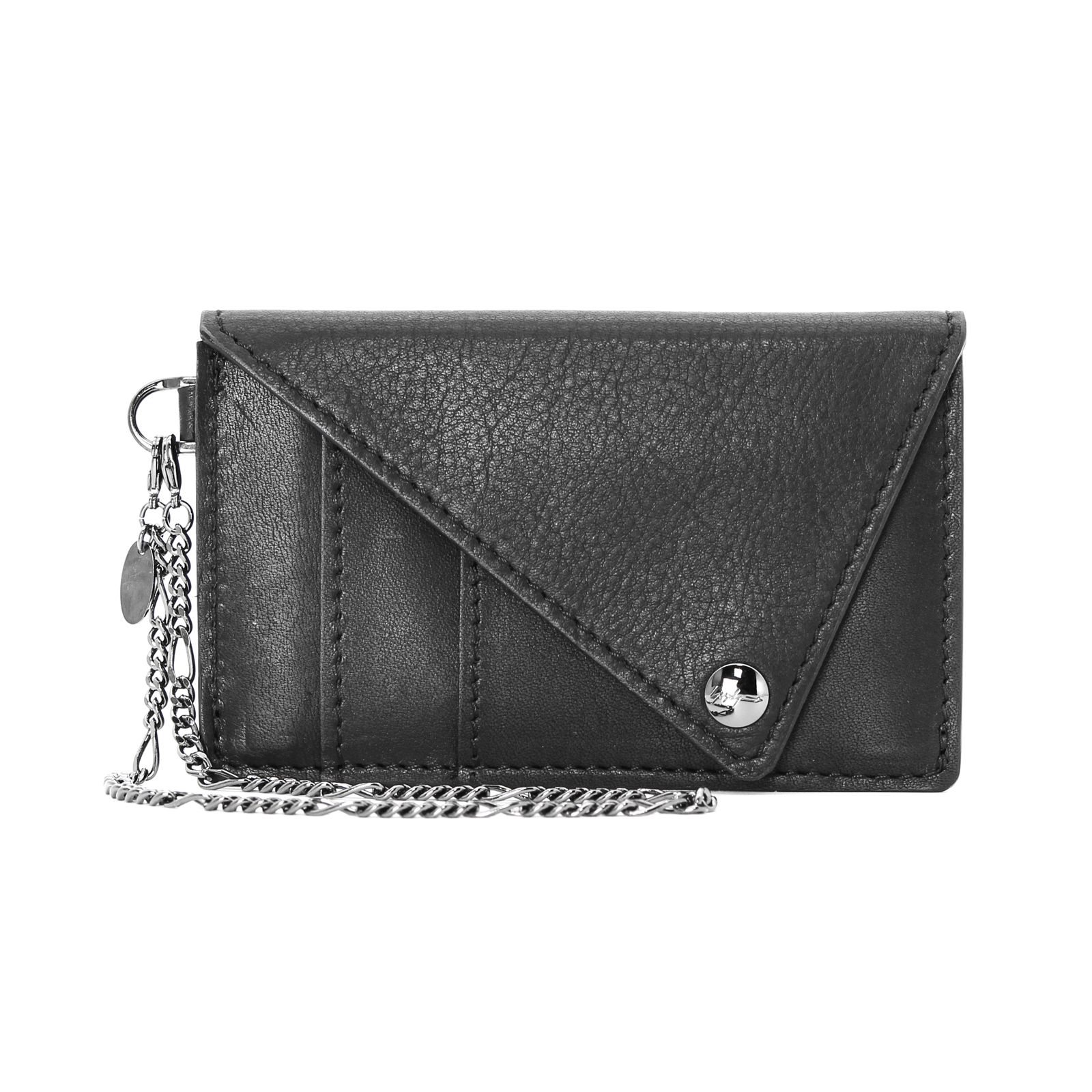 discord | yohji yamamoto / トライアングルフラップウォレット / 財布 / 牛革 / DL-A11-784