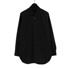 pour homme | アシメ切衿ブロードB / シャツ・ブラウス (メンズ) / ブラック / HS-B39-054