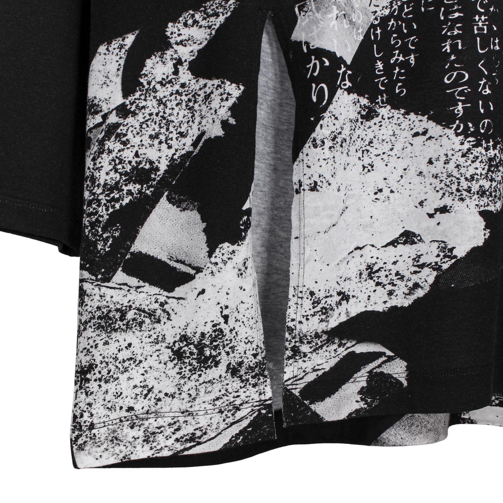<宮沢賢治> Cotton rayon jersey Jumbo cut sew long sleeves / GE-T12-018