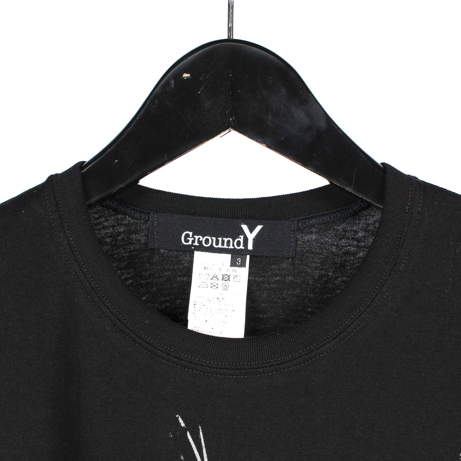 Ground Y | 20/COTTON JERSEY CAT / 半袖Tシャツ (ユニセックス) / GL-T72-070
