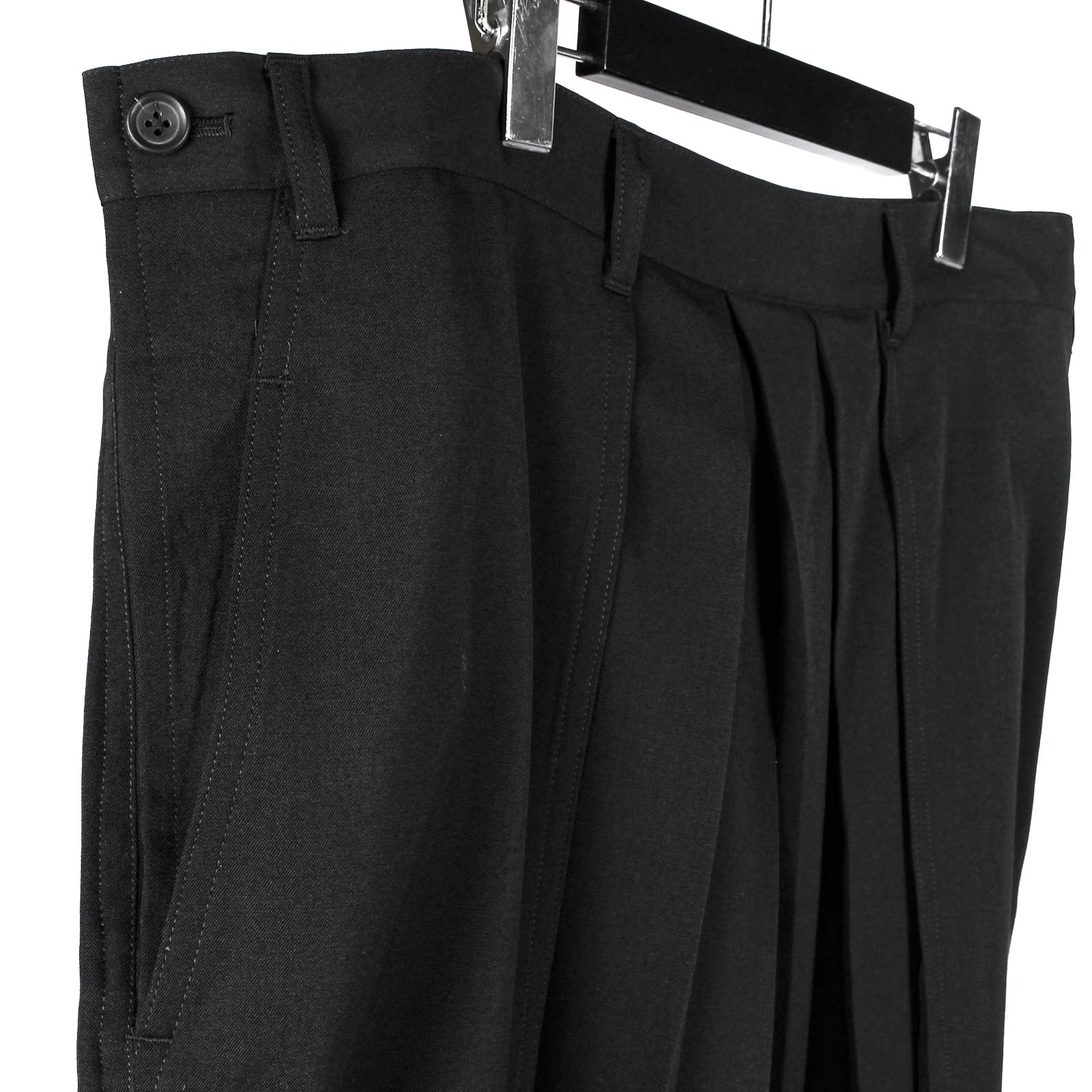 pour homme | 袴P (メンズ) / シワギャバ / ブラック / HL-P08-100