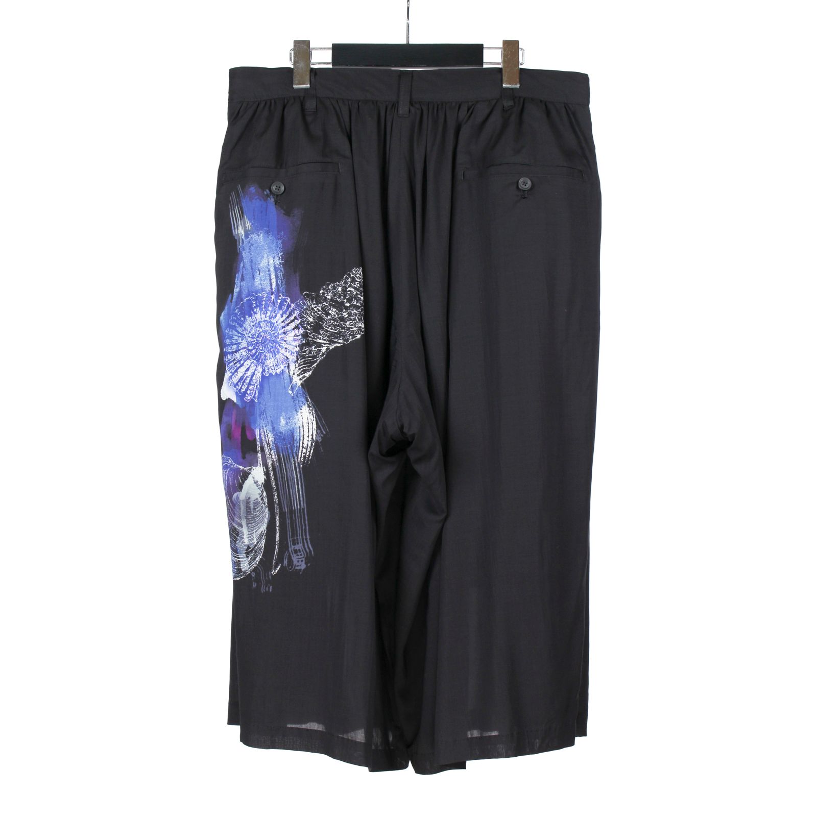 pour homme | 海柄後裁ちだしP (メンズ)  / ブラック / HK-P93-239