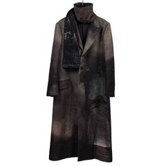 pour homme 汚し柄ストール付きJ / HE-J40-168