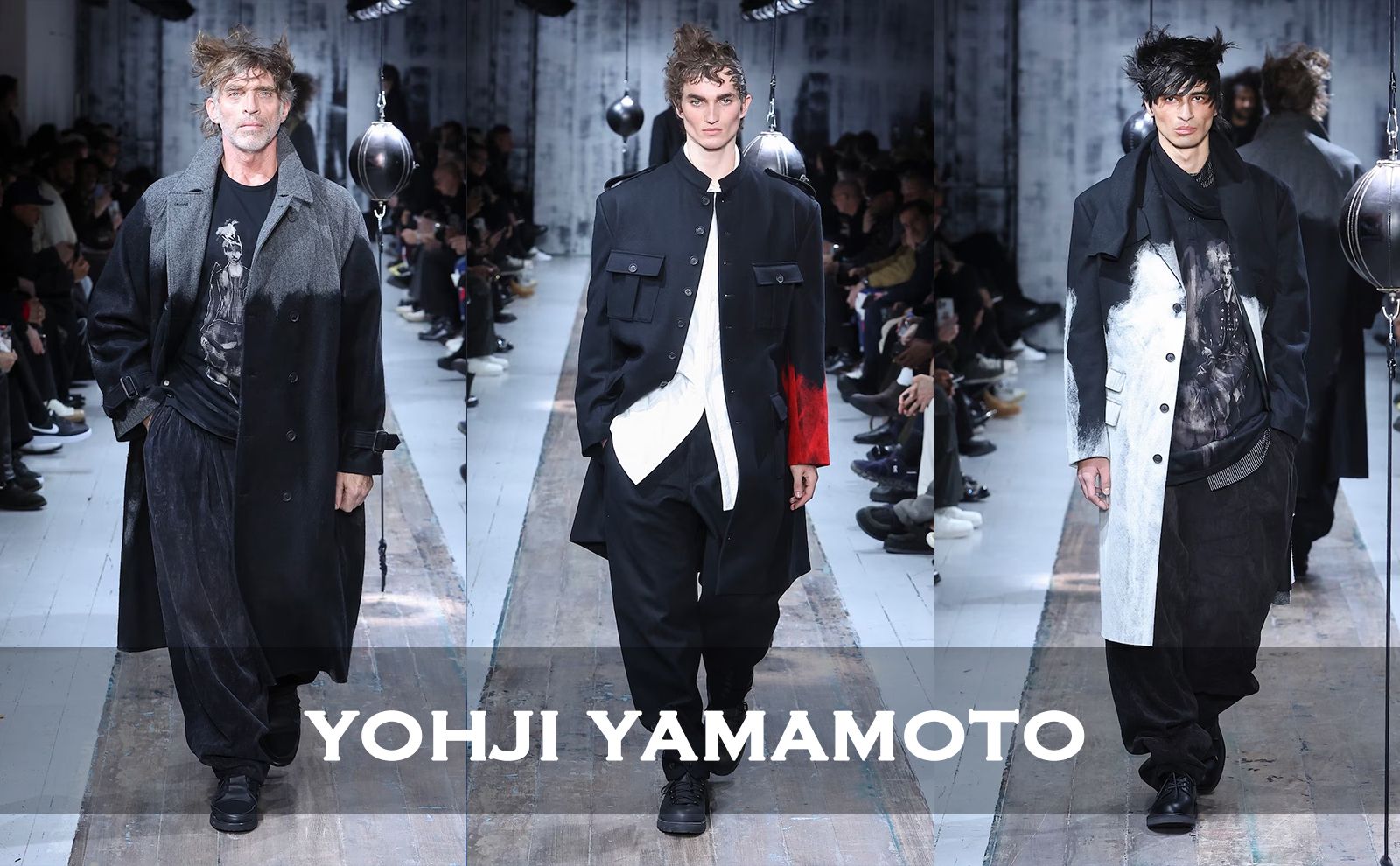 Yohji Yamamoto [ 黒を惹き立てるショーピース ]