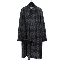 pour homme 左二重柄ガウンB / HJ-B66-015
