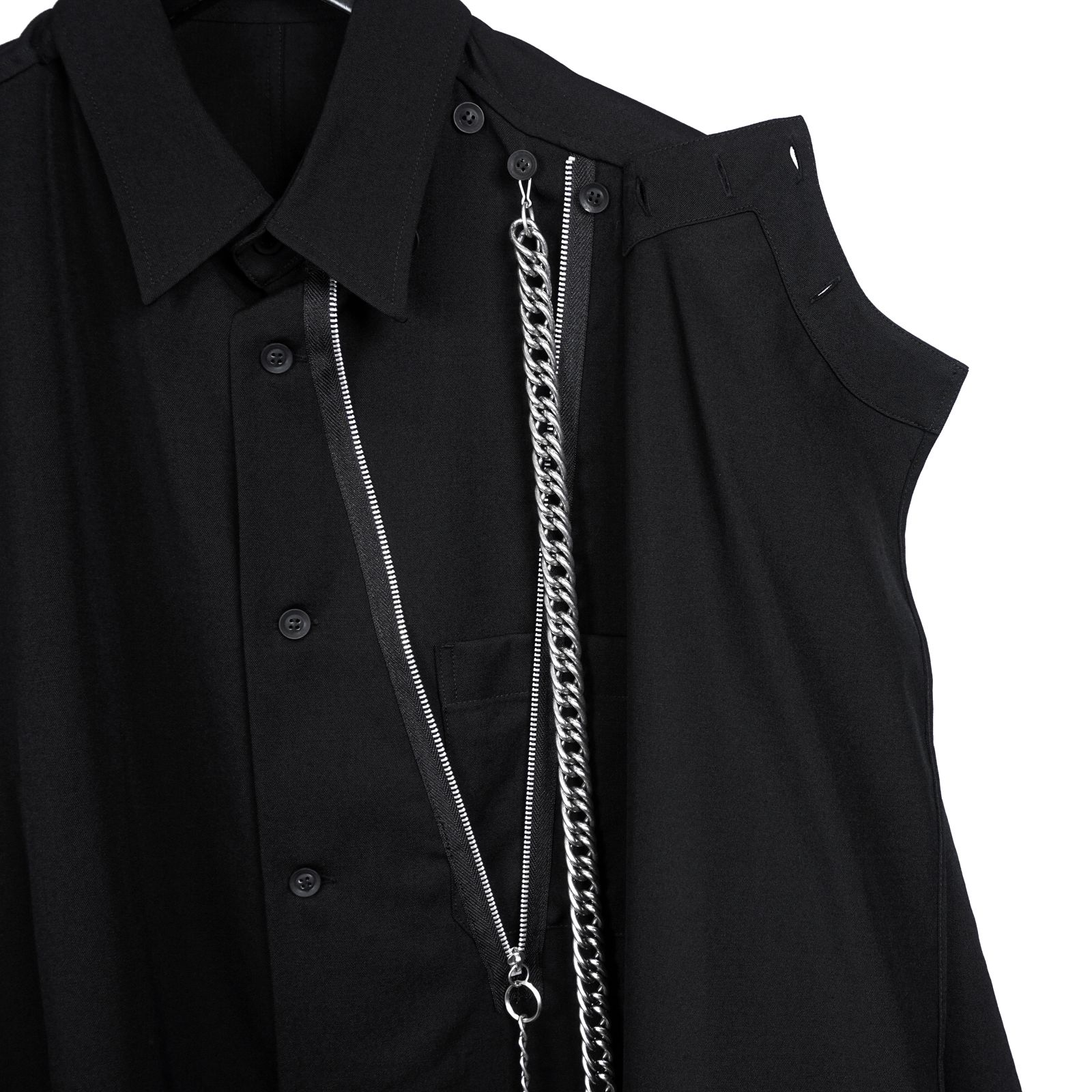 Yohji Yamamoto [HR-B61-100 / フラシ布B・ファスナー]