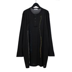 pour homme 刺繍ヘンリーB / HD-T60-087
