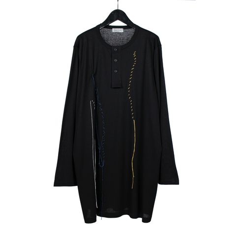 pour homme 刺繍ヘンリーB / HD-T60-087