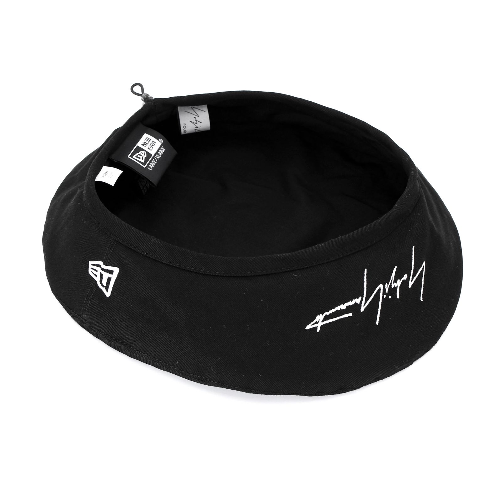 yohji yamamoto - pour homme × NEW ERA BERET YY LOGO BLK / HJ-H95-972 |  ALUBUS / RUFUS