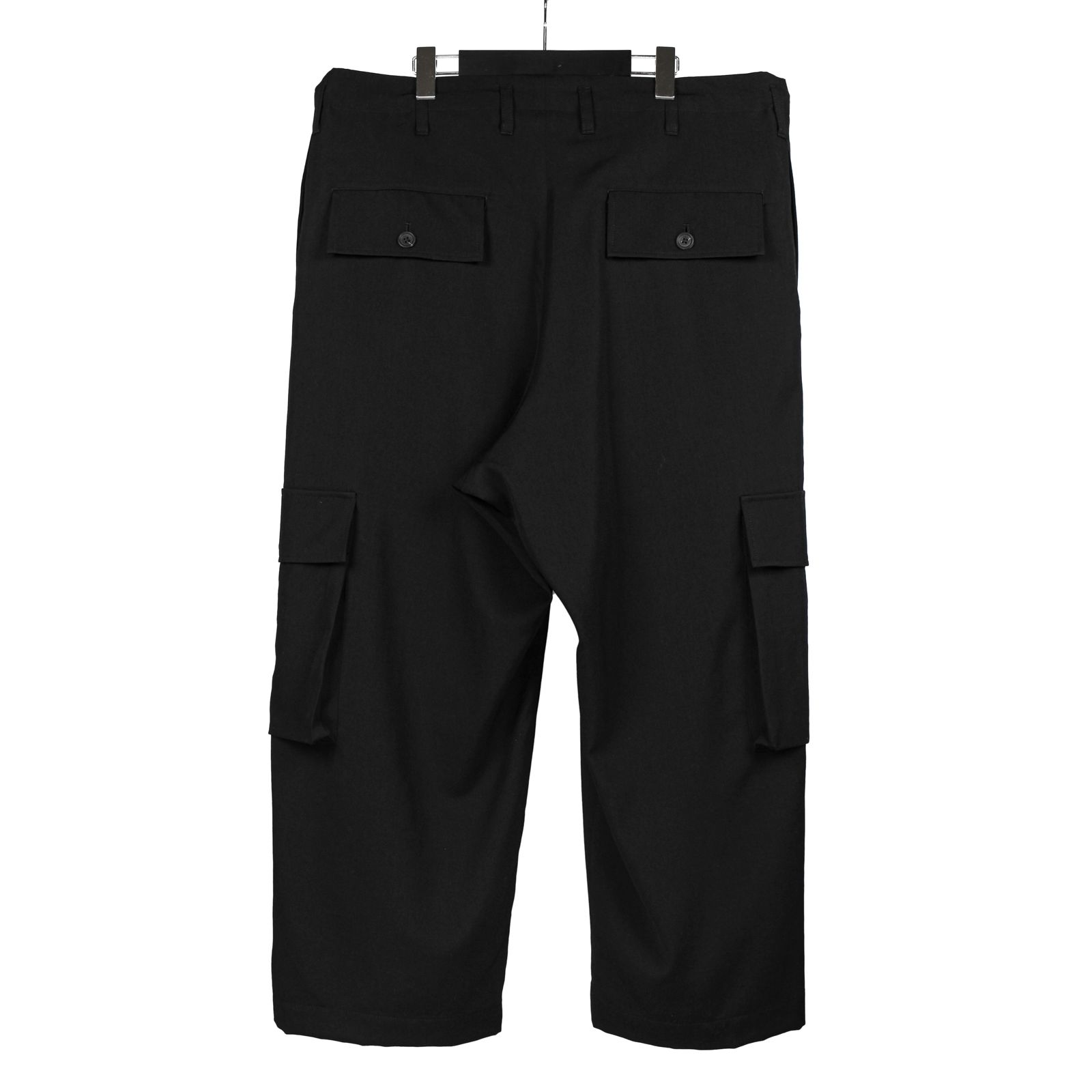 pour homme | アウトポケットP (メンズ) / シワギャバ / ブラック / HP-P60-100