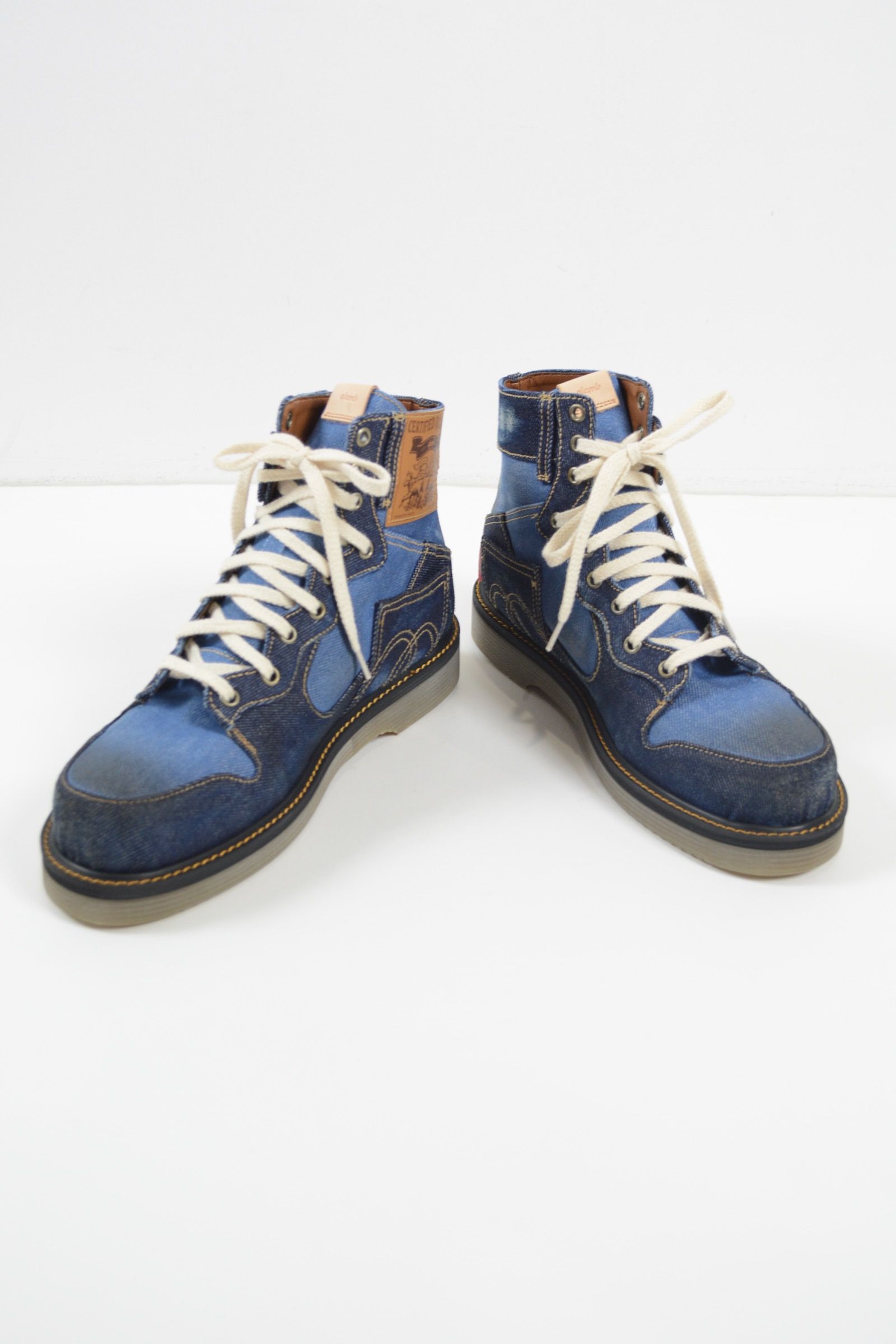 glamb - 【2022'夏物新作】Denim Basket Shoes / デニムバスケット 