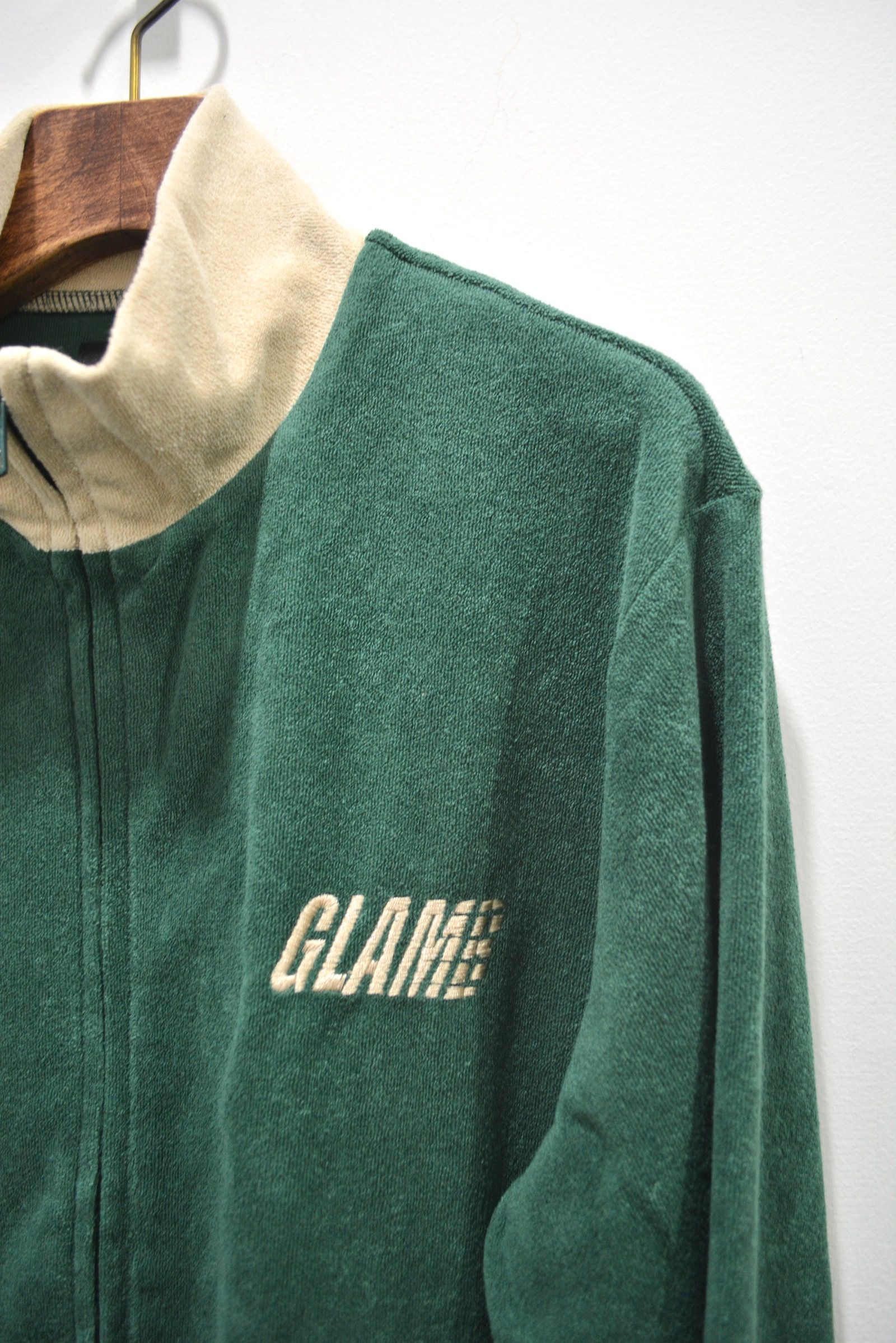 glamb - 【2022'夏物新作】Old School Pile Jersey / オールドスクールパイルジャージ (GREEN) | ARMS