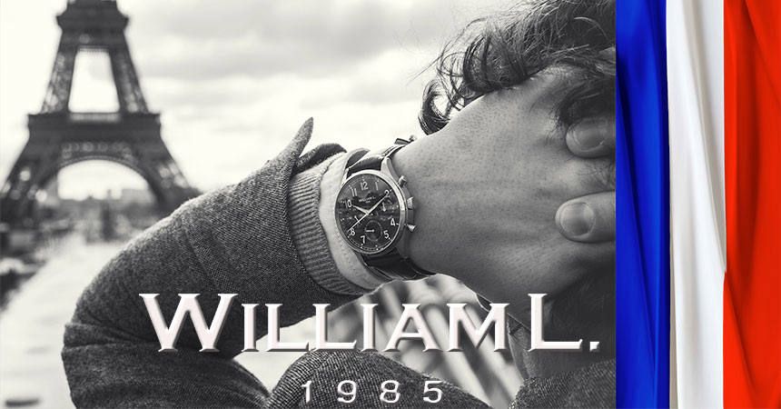 今季日本初上陸のフレンチウォッチブランド『William L.1985