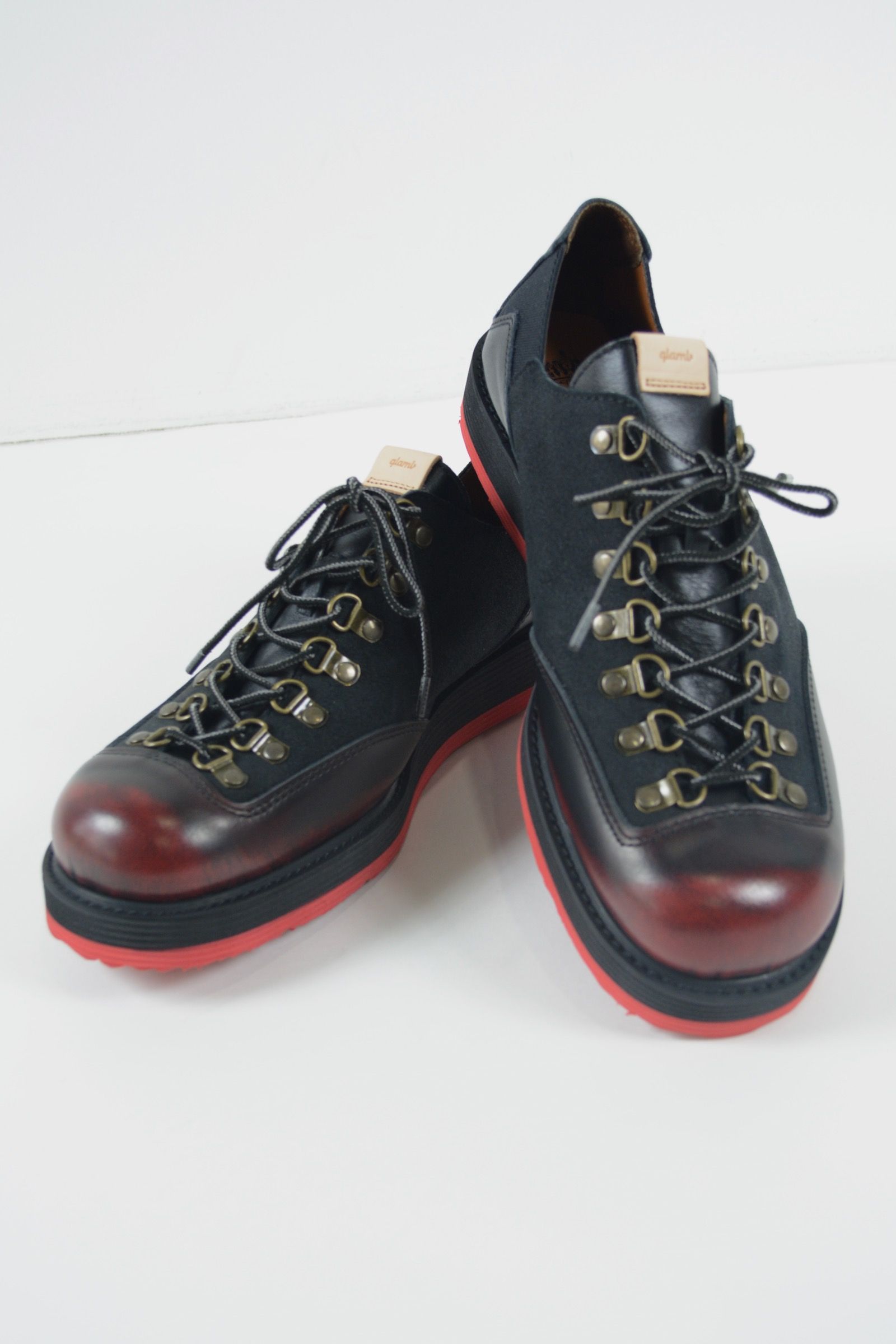 glamb - 【2021'秋物新作】【超お薦め!】Multi leather lace up shoes