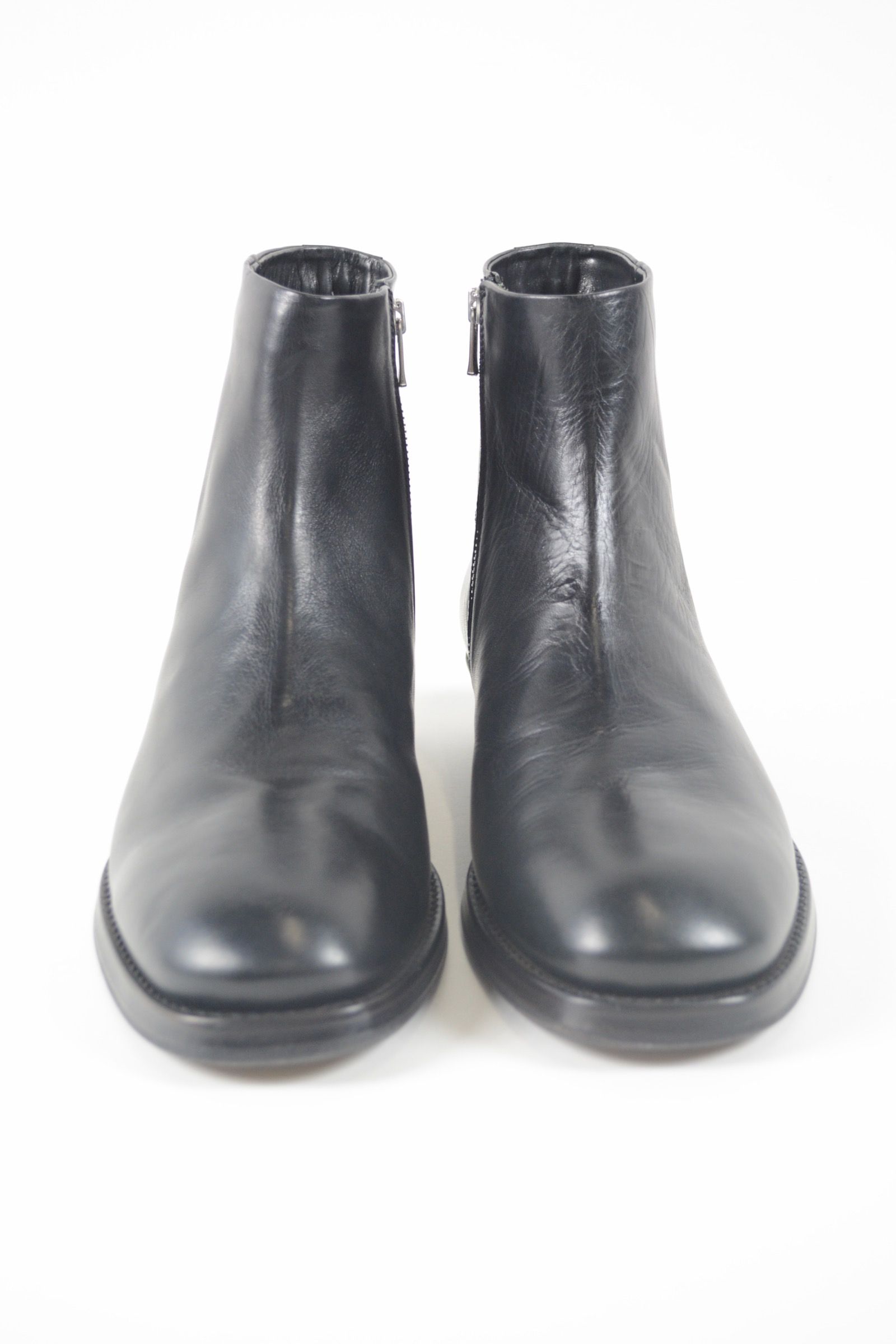 【2022'秋冬新作】Side zip boots / サイドジップブーツ (BLACK) - 41