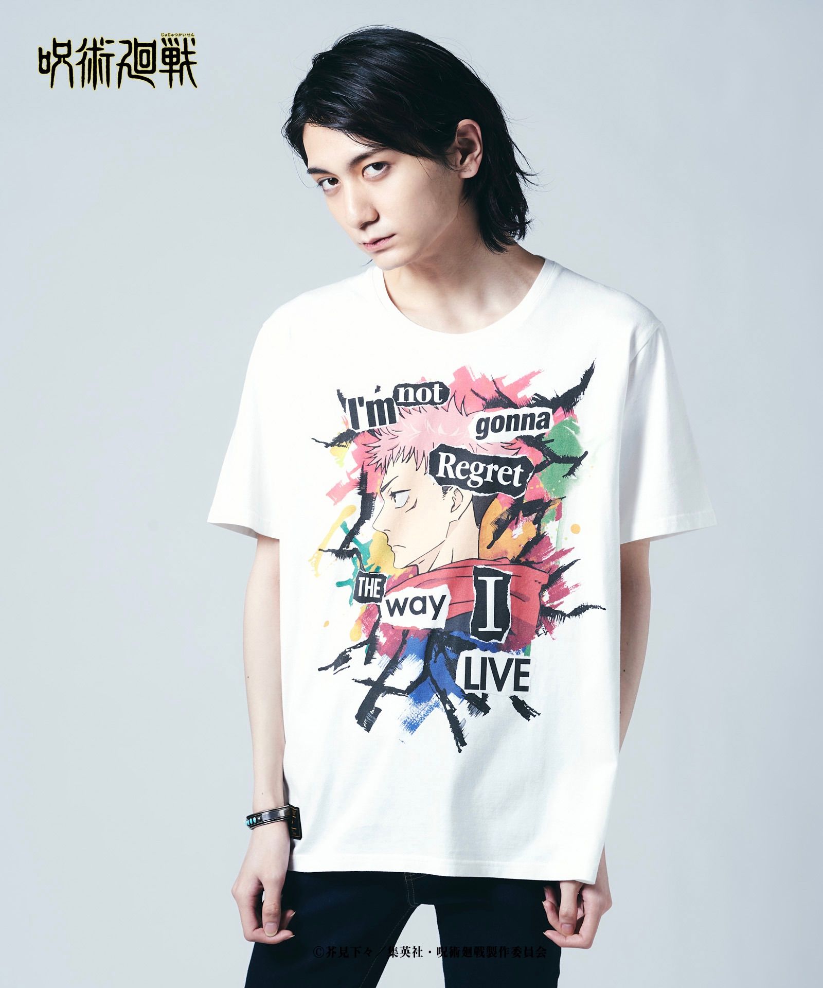 オープニングセール 呪術廻戦 Mappa Mikio Suzuki コラボtシャツ 五条悟 伏黒恵 アニメグッズ Www Pastosbons Ma Gov Br