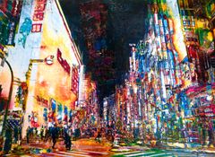 栗原莞爾	  “新宿 -変遷-”