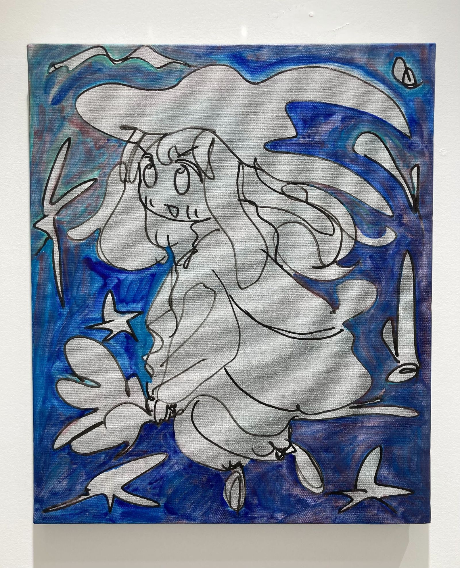 中風 森滋 - Character painting | ASTER Curator Museum