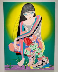 題名『娠と愛』　芸術作品　絵　美術作品　カノックスター様 題名『娠と愛』芸術作品絵美術作品カノックスター様