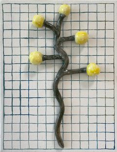 ceramic flower (半立体)