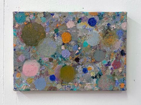 【チャリティー対象】“夜明け（瑛九、皿、水分活性）”