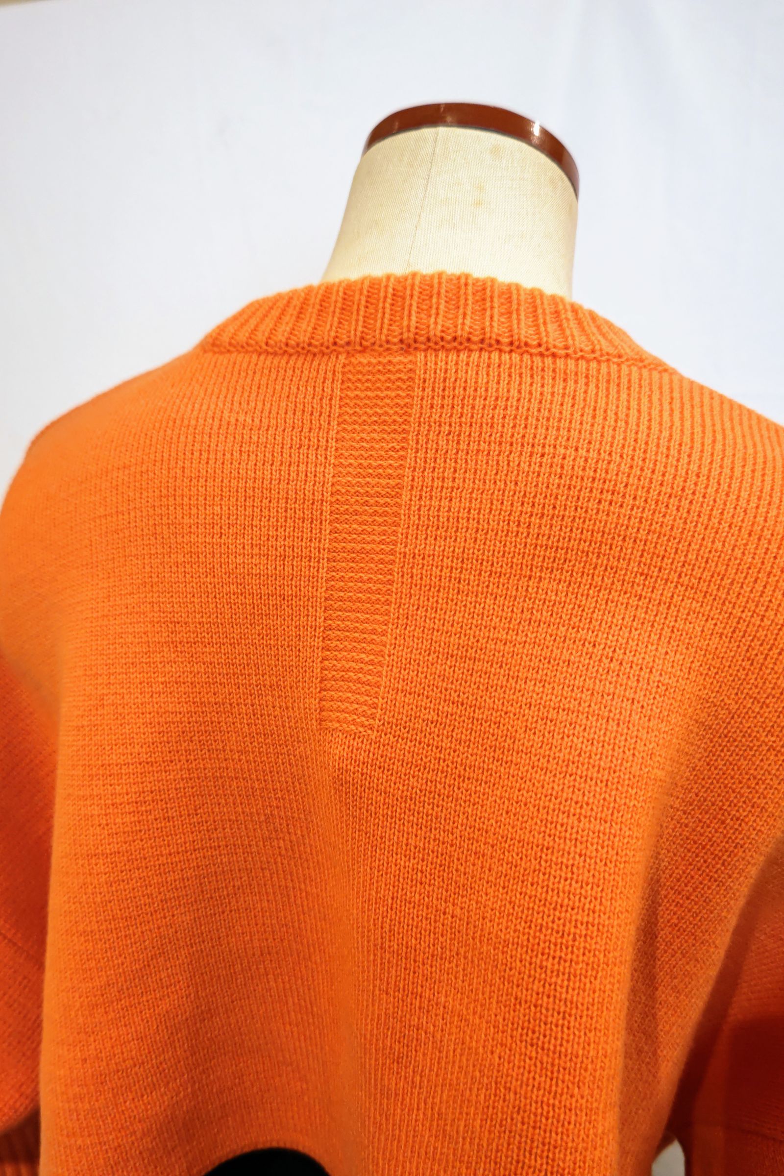 CFCL - wool milan top 3 -orange- 22aw women | asterisk