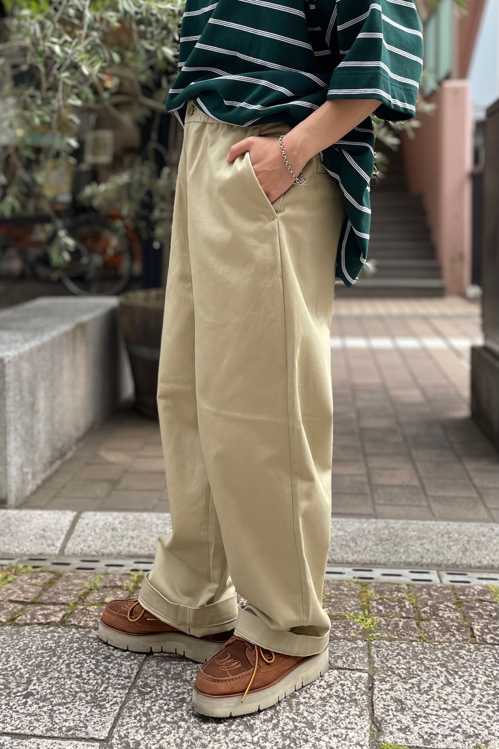 限定値下げ！EVCON DENIM EASY PANTS[ECRU] 21SS | gulatilaw.com