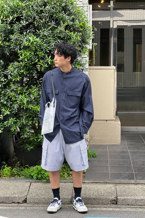 カジュアルに着れるシャツ/Whitemountaineering