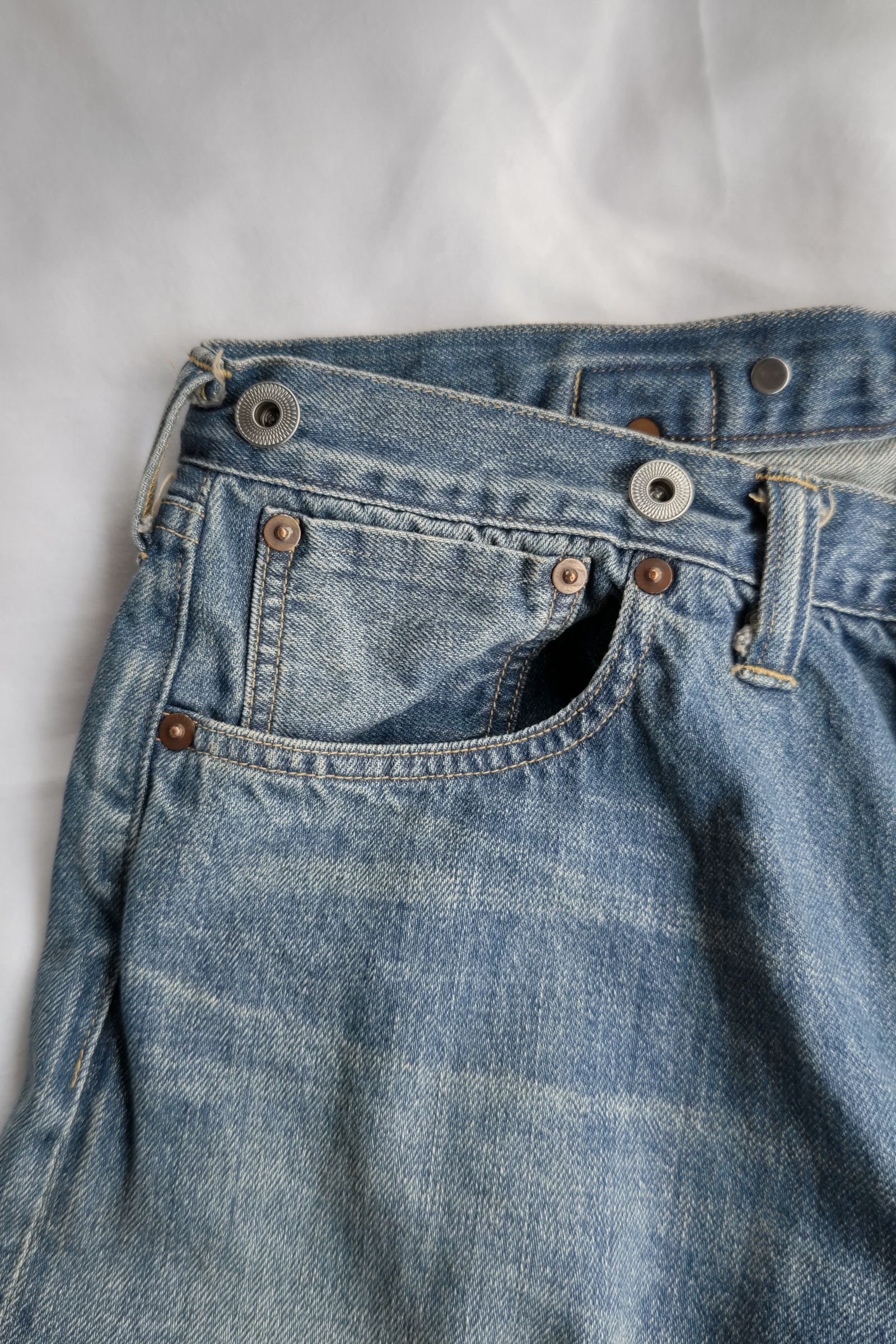 ≪再値下げ≫ 23SS【新品未使用】Washed denim A.PRESSE wide pants