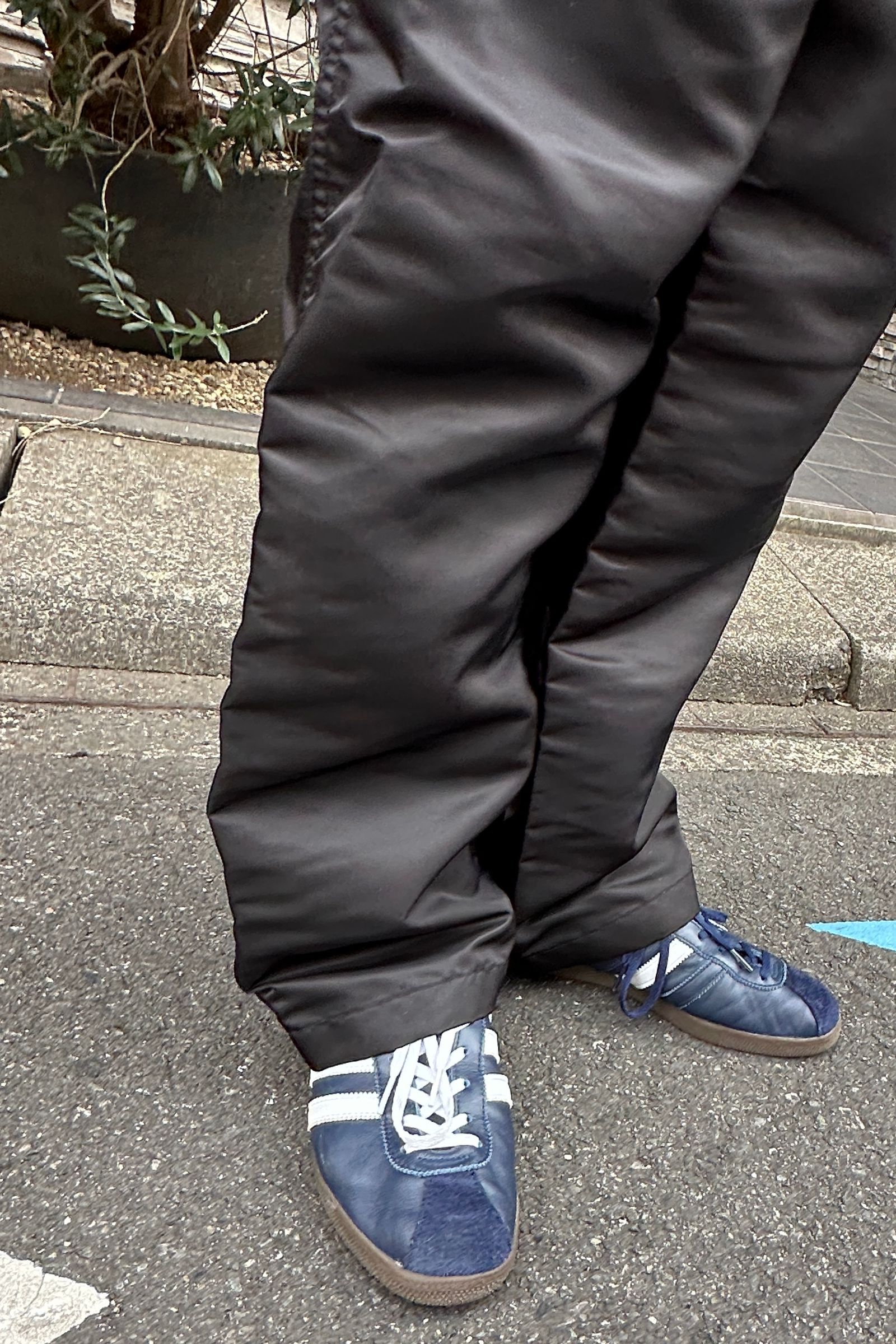 A16147 マウンテンリサーチ　15ss ベイカーパンツ ブラックL 25SS】MEN テーパードベイカーパンツ ブラック