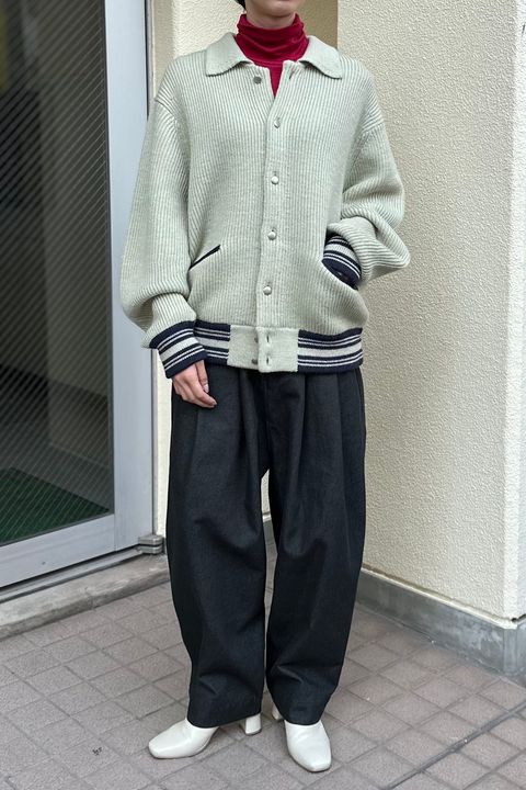 ニットスタジャンで周りと差をつける/MEIAS