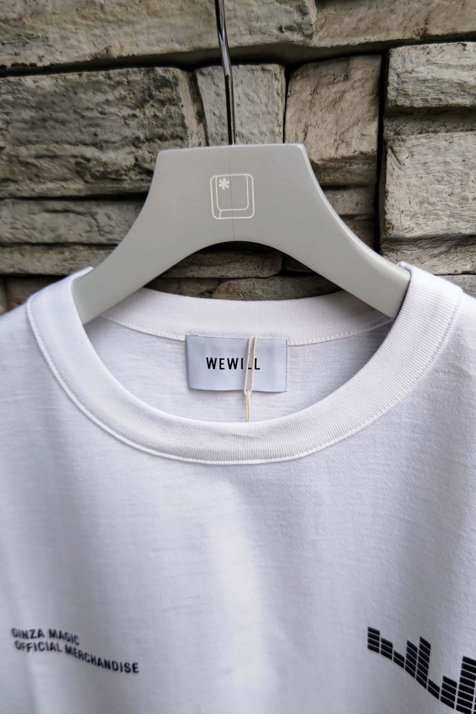 WEWILL - MAGIC T-SHIRT A -White- 23Mid summer | asterisk