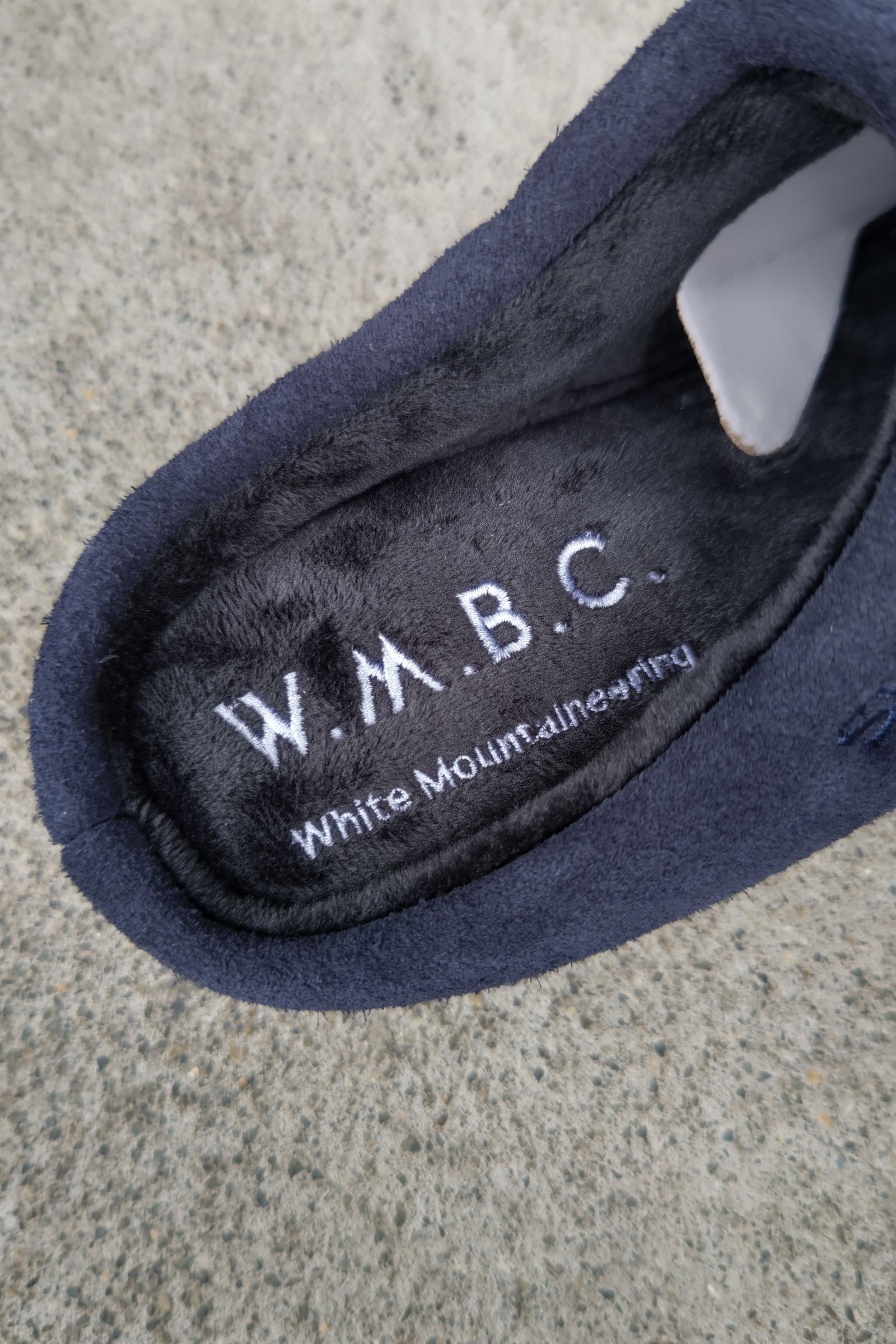 White Mountaineering - wmbc × subu winter sandals -navy- 22aw men