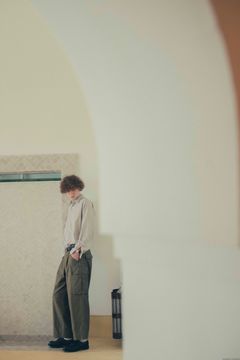 A.PRESSE - mt trooper pants -olive- 22aw 9月17日発売 | asterisk