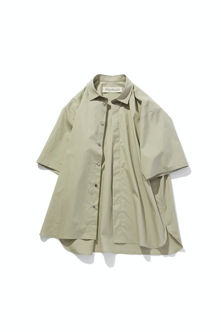 POLYPLOID - short sleeve shirt c -pistachio- 22ss | asterisk