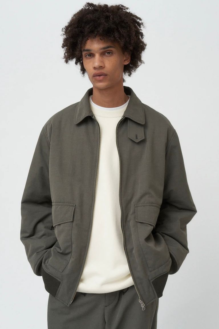 TODAYFUL トゥデイフル ノーカラーミリタリージャケット カーキ おいかけ 