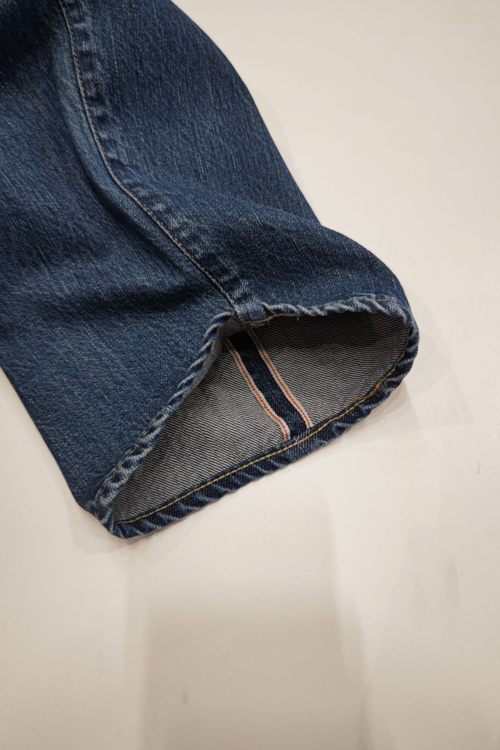 A.PRESSE - washed denim pants e -indigo- 23ss men | asterisk