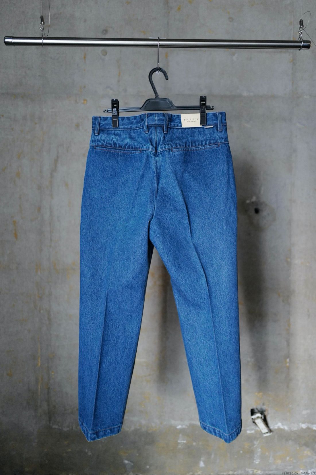 FARAH - ファーラー/フレアデニム/flare pants -navy- 22aw men | asterisk