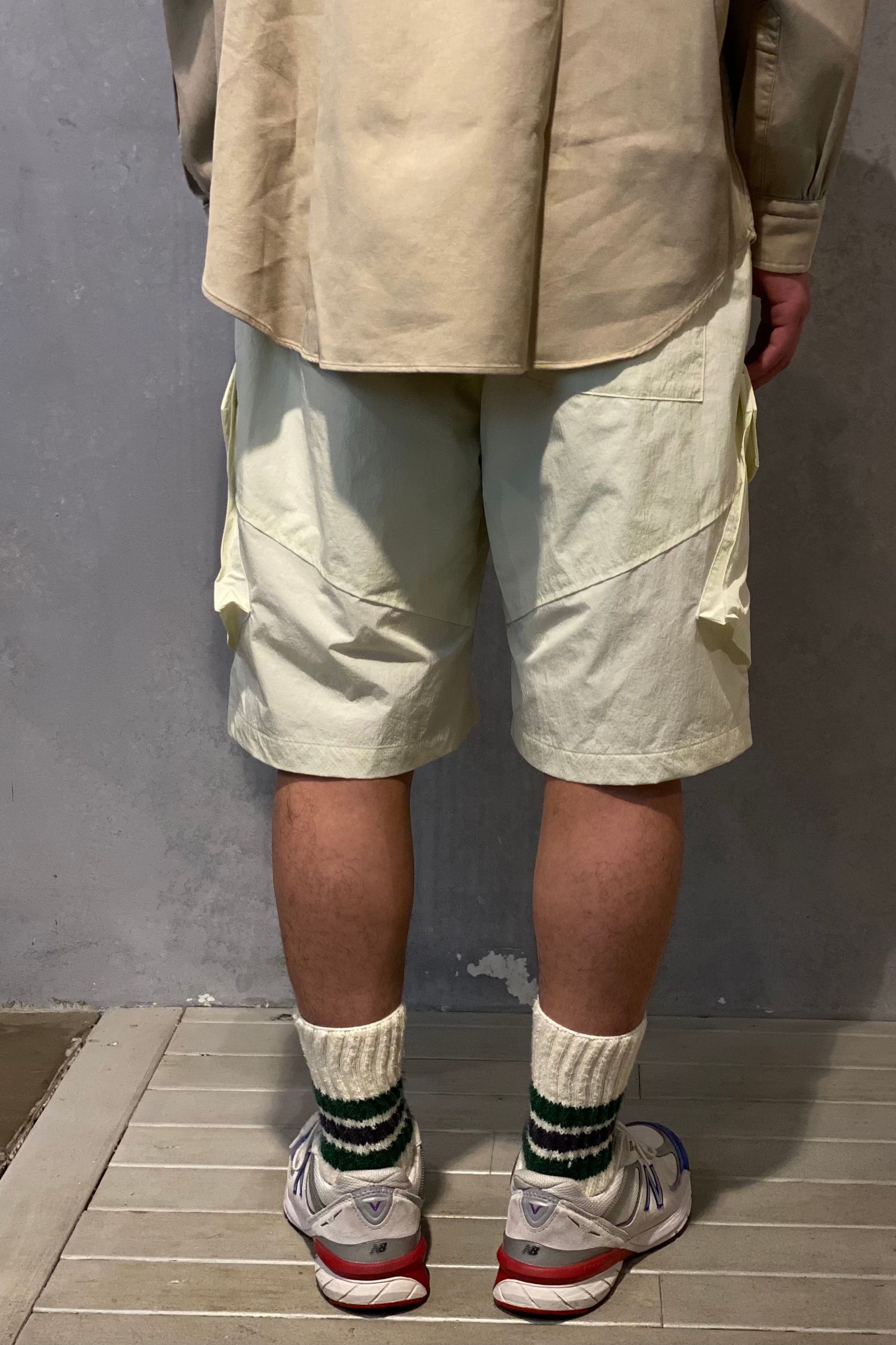 is-ness - salt shrink 5pocket shorts 22ss | asterisk