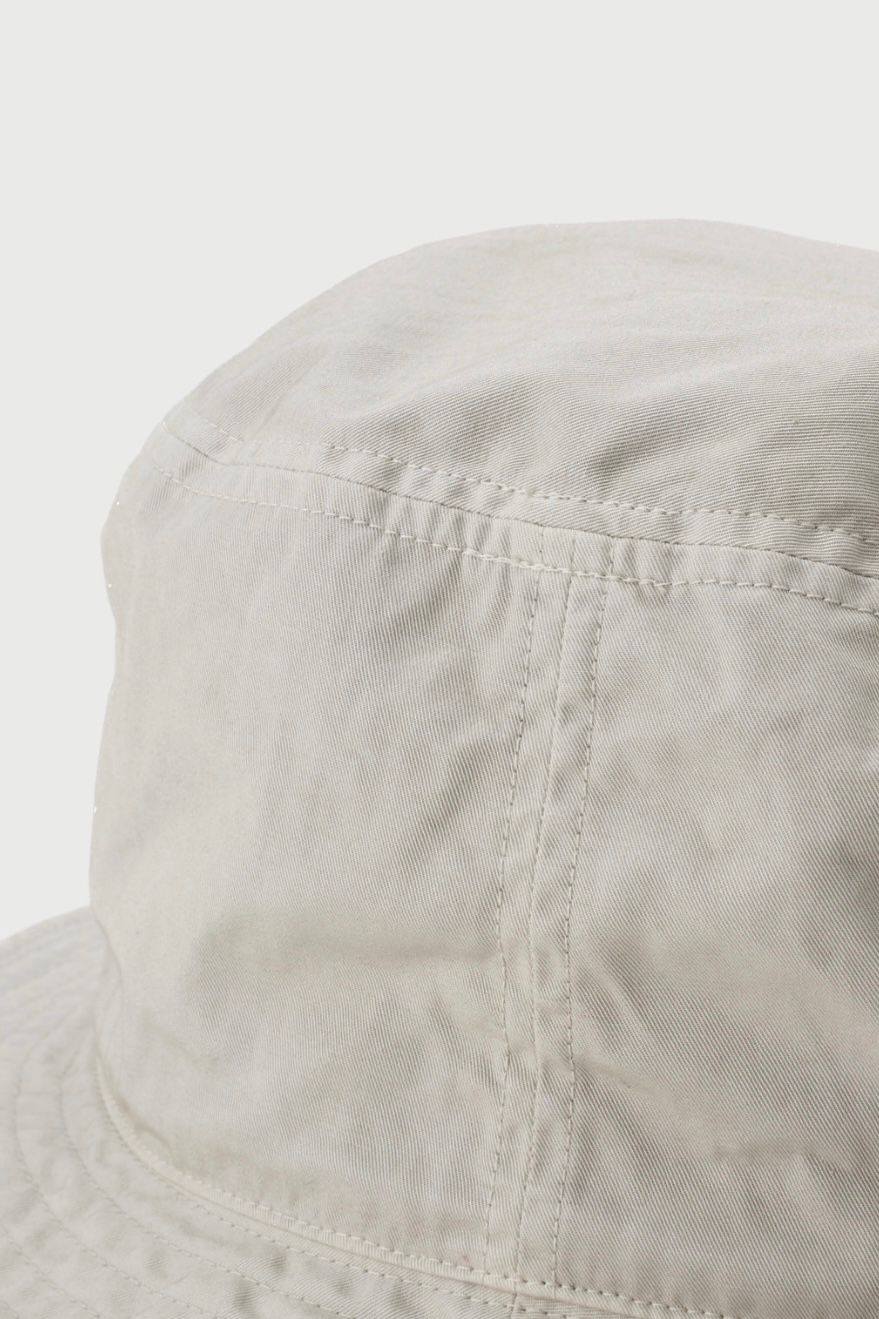 KIJIMA TAKAYUKI - BOTANICAL DYED HIGH CROWN HAT -l.gray- 24ss