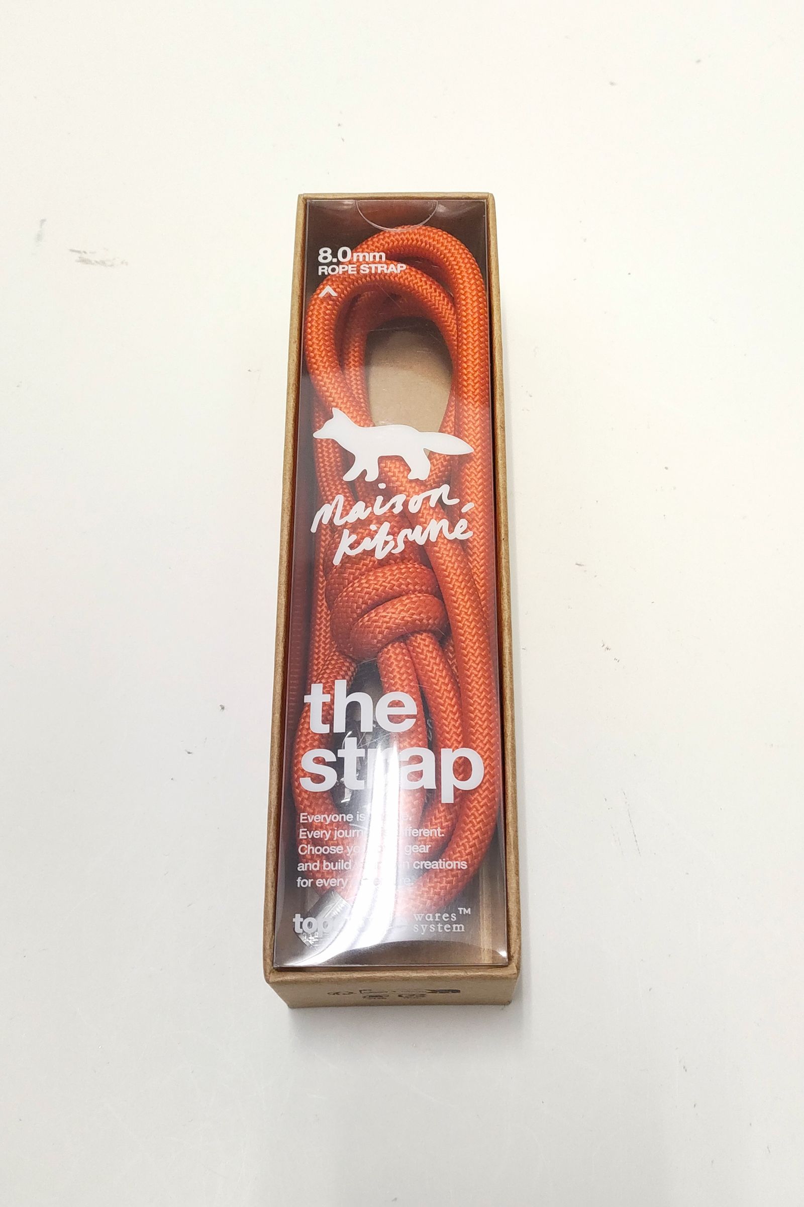 MAISON KITSUNÉ - MAISON KITSUNE X TOPOLOGIE ADJUSTABLE ROPE